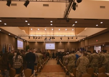 Camp Humphreys holds a Joint College Recognition Class ceremony (BROLL)