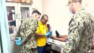 Pacific Partnership 2024-1: Wound Care Clinic