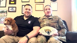 NFL Jacksonville Jaguars Veterans Day Shout-out 2023