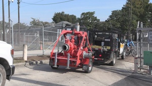 Corps of Engineers loans pumps to New Orleans Fire Department to fight marsh fire
