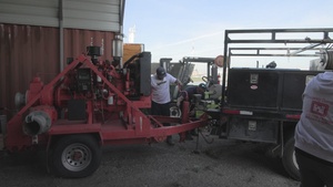 Corps of Engineers loans pumps to New Orleans Fire Department to fight marsh fire