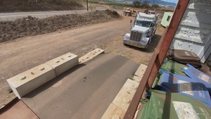 USACE conducts certifications for trucks that will haul wildfire debris from Kula, HI