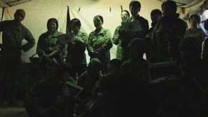 RD 23 FTX | 3d MLG, JGSDF conduct Bilateral Blood Transfusion training at Hijyudai