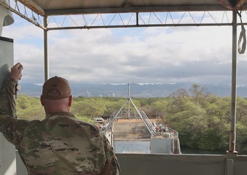 8th Theater Sustainment Command uploads 25th Infantry Division equipment for JPMRC