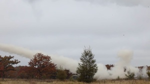 Resolute Dragon 23 FTX: HIMARS/M270 MLRS Bilateral Live Fire at Yausubetsu, Japan (120-FPS SLow-Motion)
