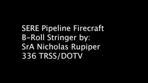 SERE Students are Evaluated on Fire-craft