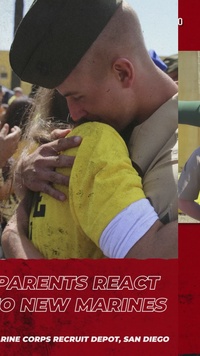 Parent testimonial on new Marine at MCRDSD