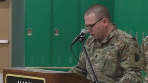 297th Military Police Company and 297th Military Police Detachment Dual Ceremonies B-Roll