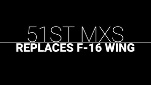 Wing swap: 51st MXS executes precision with F-16 wing replacement