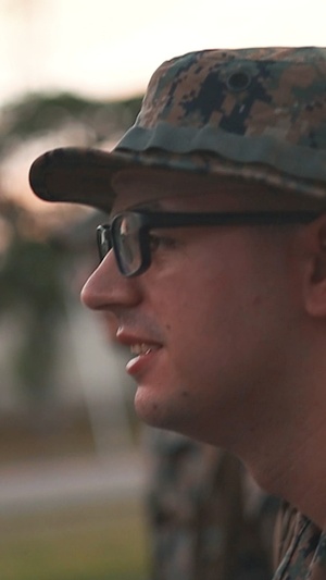Marines with the Provost Marshal’s Office, Headquarters and Support Battalion, celebrate 248th Marine Corps birthday with hike