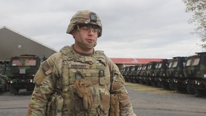Army Reserve Transportation Company executes culminating training event in Poland