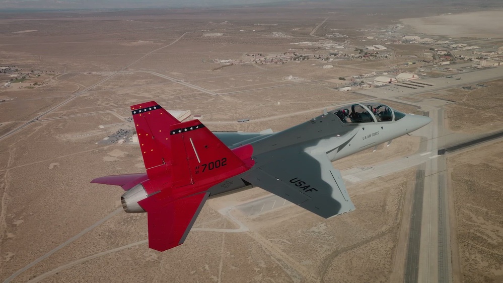 DVIDS - Video - T-7A Red Hawk Arrival At Edwards AFB Reflects ...