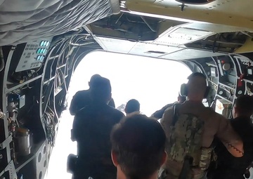 JTF-Bravo conducts combined helocast training