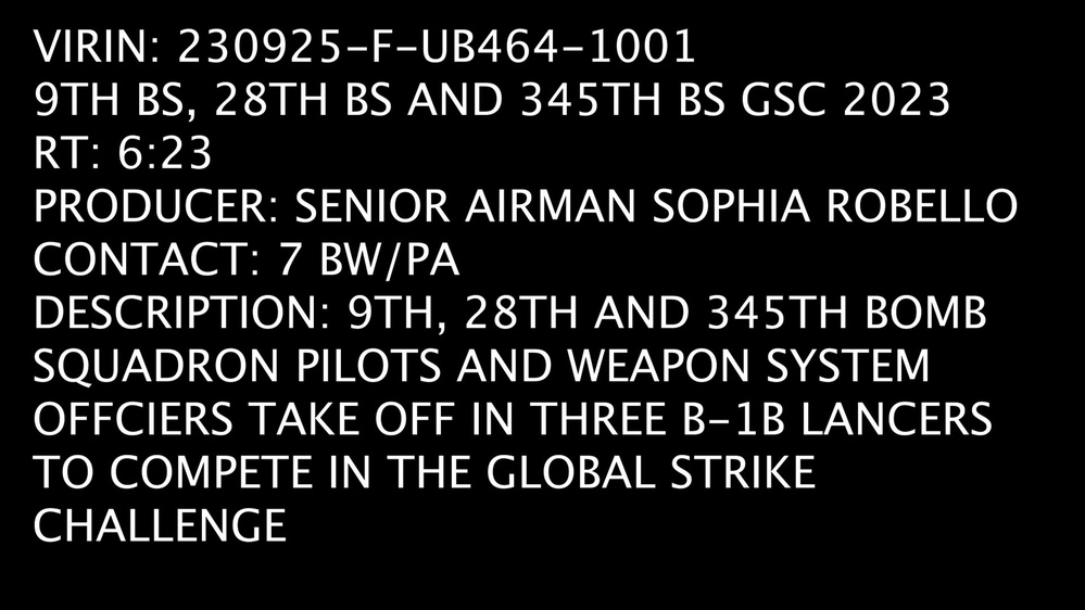 Global Strike Challenge 2023 - 2nd Bomb Wing > U.S. Strategic