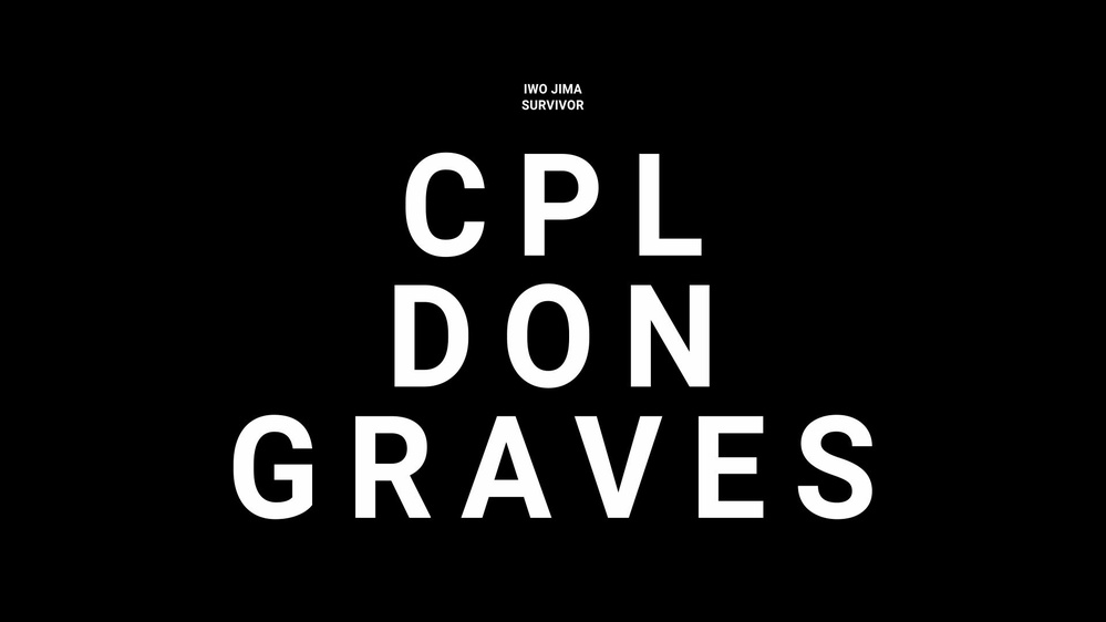 DVIDS - Video - Cpl. Don Graves