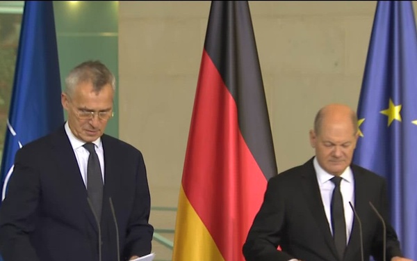 Joint statements by NATO Secretary General and the German Chancellor