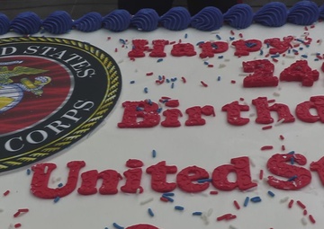 U.S. Marines Conduct Cake Cutting Ceremony on Fox and Friends