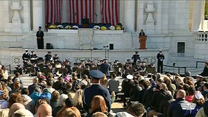 Arlington National Cemetery Holds Veterans Day Ceremony