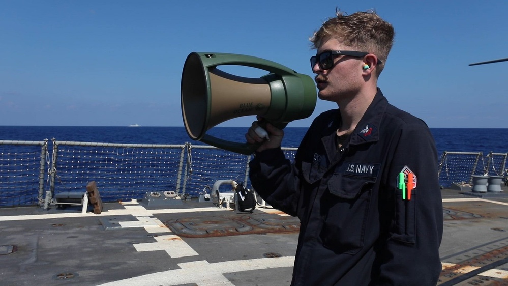 DVIDS - Video - Sailors aboard USS Shoup qualify on M9 service pistol