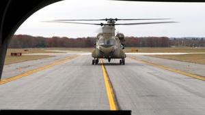 10th Combat Aviation Brigade CH-47s support a Howitzer Raid