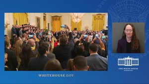 President Biden Welcomes the Vegas Golden Knights to the White House