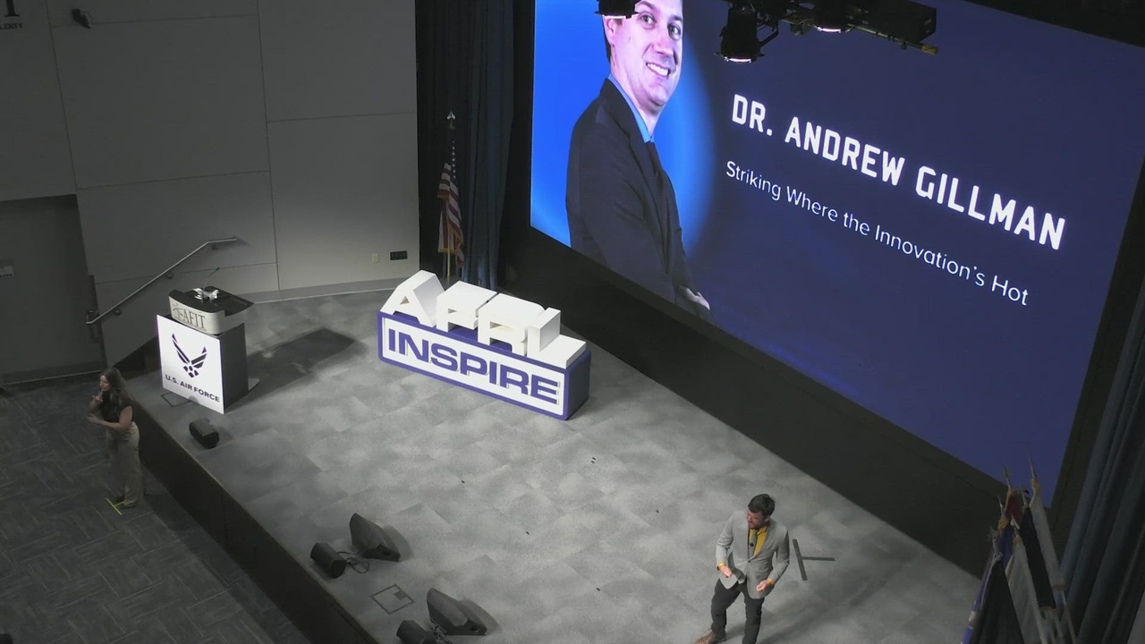 DVIDS - Video - AFRL Inspire 2023 - Dr. Andrew Gillman