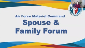 AFMC Spouse and Family Forum:  Resiliency Resources