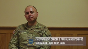 39th Army Band Celebrates Veterans Day