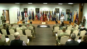 598th Transportation Brigade Assumption of Responsibility Ceremony