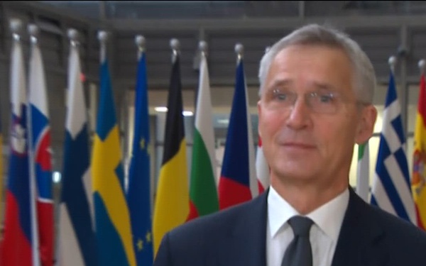 Doorstep statement by the NATO Secretary General at EU Foreign Affairs Council meeting