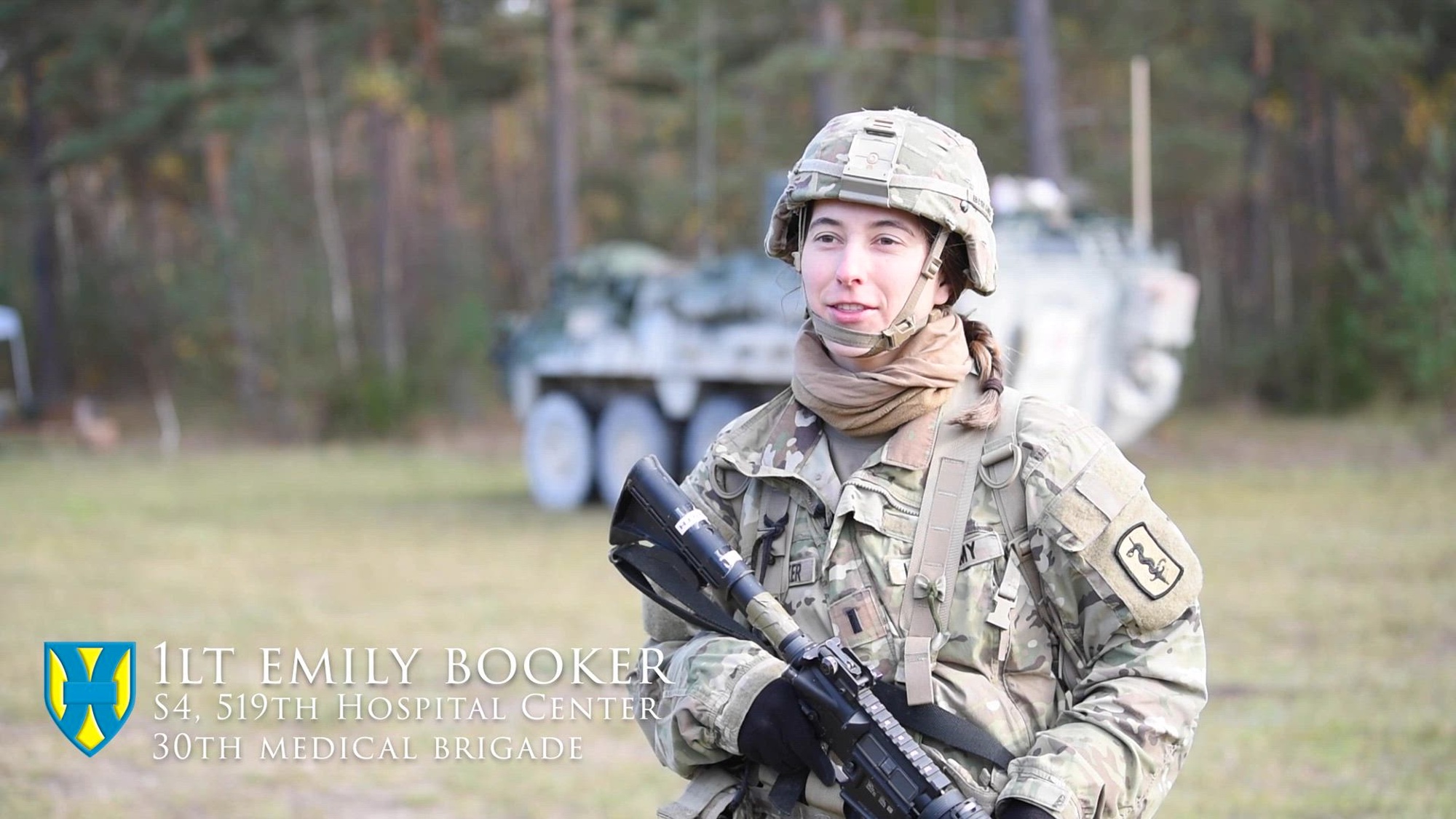 U.S. Army 1st Lt. Emily Booker, 30th Medical Brigade, and why she serves.