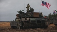 B-Roll: Task Force Marne troops train alongside NATO Allies during exercise Iron Spear