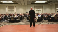 Sgt Maj Ruiz speaks at the 248th Marine Corps Ball