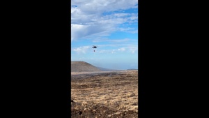 Bambi Bucket Drop at Pohakuloa Training Area