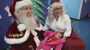 Operation Santa Claus visits Tuluksak, Alaska