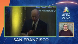 President Biden and The First Lady Host Heads of Delegation for the APEC Dinner