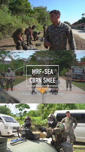 REEL: MRF-SEA Marines conduct a CBRN final practical exercise with the Philippine Marine Corps
