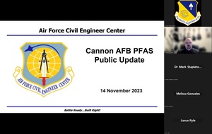 Cannon AFB PFAS public update