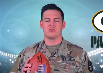 Green bay packers NFL shoutout- SSG Codey Rouse
