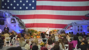 President Biden, First Lady Host 'Friendsgiving' at Naval Station Norfolk