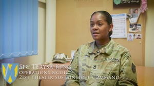 Sgt. 1st Class Terysa King Soldier Spotlight