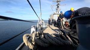 USS Shoup arrives in Guam for scheduled port visit