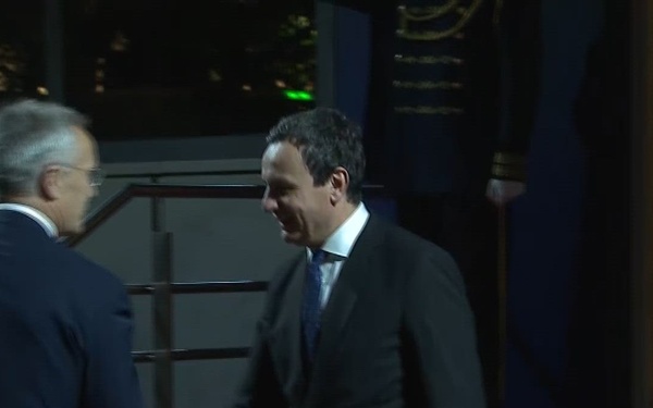 NATO Secretary General meets with Mr Albin Kurti of Kosovo - b-roll - 21/11/23