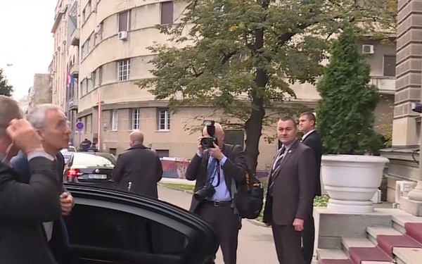 NATO Secretary General meets with the President of Serbia - b-roll - 21/11/23