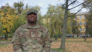 Sustainment Soldiers send Thanksgiving messages home from Poland