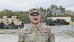 Sustainment Soldiers send messages for Military Family Appreciation Month