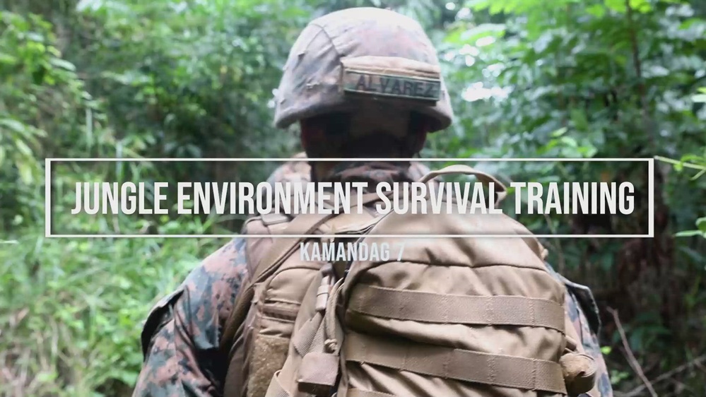 DVIDS - Video - KAMANDAG 7: MRF-SEA attend jungle survival training