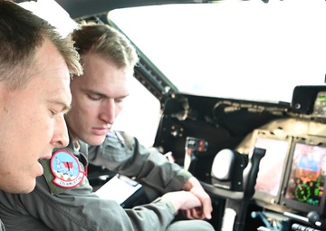 Aeromedical evacuation squadron trains on C-5M Super Galaxy