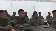 MRF-SEA Corpsman Instruct a TCCC Class