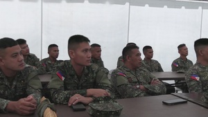 MRF-SEA Corpsman Instruct a TCCC Class